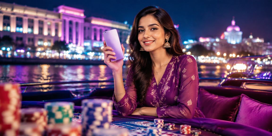 Players enjoying Andar Bahar in Delhi at Connaught Place