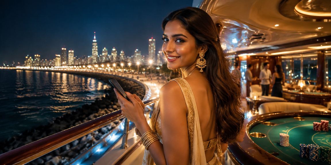 Rummy card game scene in Mumbai